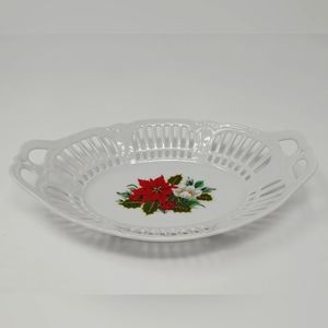 Bavaria Germany Schumann Arzberg Tradition Seit 1881 Holiday Bouquet Dish